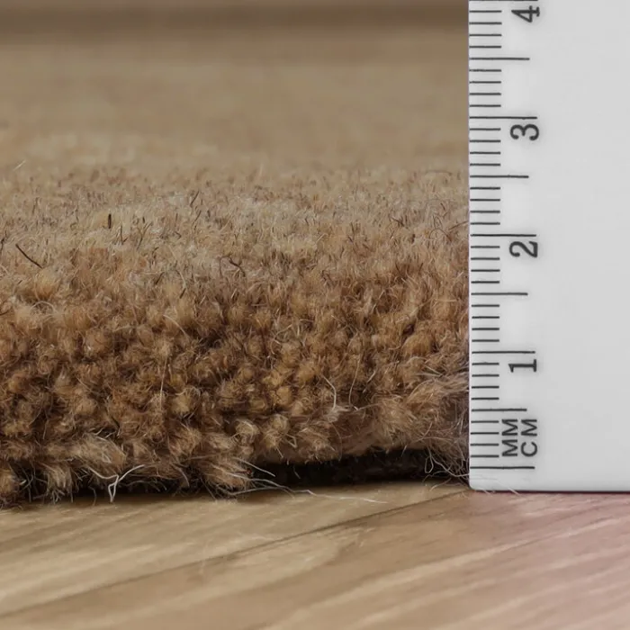 Teppich Organisch - Isara Border Braun