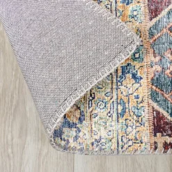 Teppich Patchwork - Azara Rot
