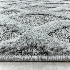 Teppich Skandinavisch - Pitea Tile Grau