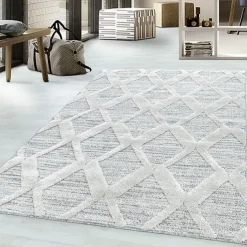 Teppich Skandinavisch - Pitea Diamond Grau