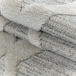 Teppich Skandinavisch Rund - Pitea Diamond Grau