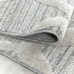 Teppich Skandinavisch Rund - Pitea Diamond Grau