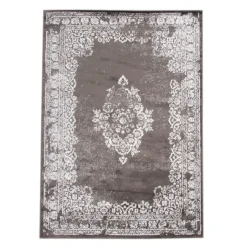 Teppich Vintage - Adore Medaillon Taupe Grau