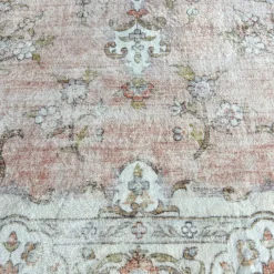 Teppich Vintage - Ember Medaillon Rosa