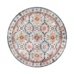 Teppich Vintage Rund - Imagine Oriental Grün
