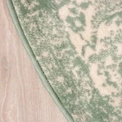 Teppich Vintage Rund - Wonder Grün