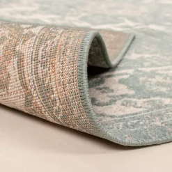 Teppich Vintage - Spring Medaillon Grün Creme