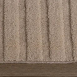Teppich Wohnzimmer - Charm Curves Beige