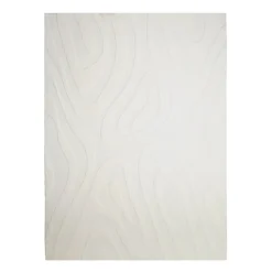 Teppich Wohnzimmer - Charm Shapes Weiß