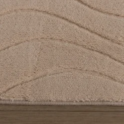 Teppich Wohnzimmer - Charm Waves Beige