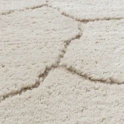 Teppich Wohnzimmer - Yune Stone Creme