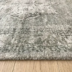 Vintage teppich - Kyra Medaillon Grün