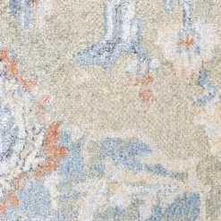 Waschbarer Teppich - Nova Medaillon Grün