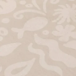 Waschbare Spielmatte Rund - Flo Beige