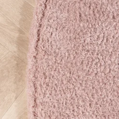 Weicher runder Teppich – Teddy Rosa