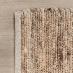 Wollteppich - Feline Taupe Meliert