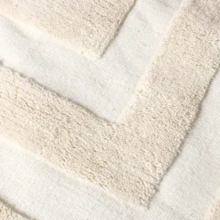Wollteppich - Judith Border Creme