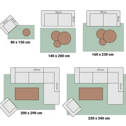 Wollteppich - Judith Lines Beigegrau