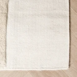Wollteppich - Judith Lines Creme