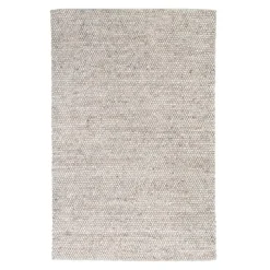 Wollteppich - Luminous Creme Meliert