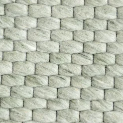 Wollteppich - Melange Mint