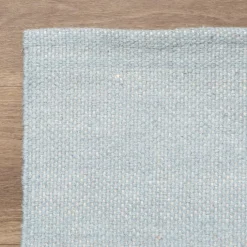 Wollteppich - Reno Blau