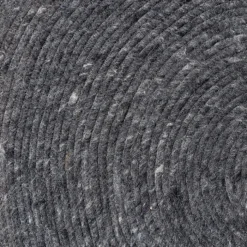 Wollteppich Rund - Wise Anthrazit 614